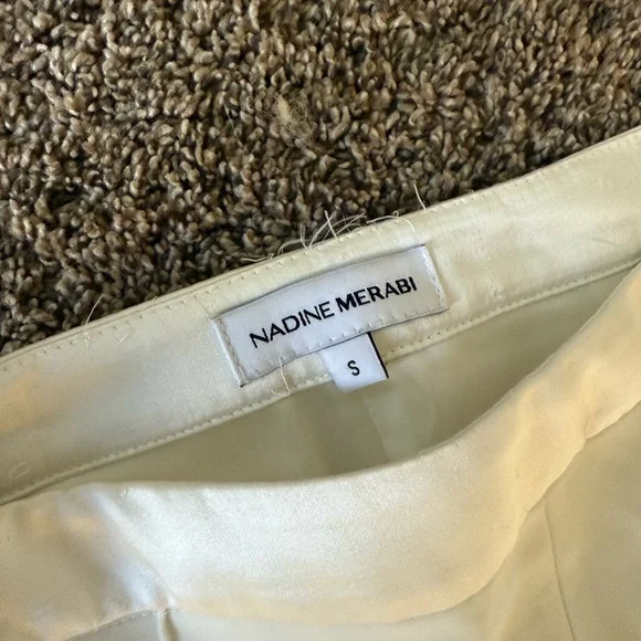 Nadine Merabi Charlotte White Pants - Picture 7 of 7